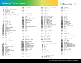 Tallahassee Channel Lineup