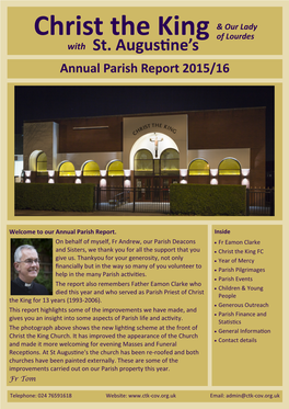 2015/16 Parish Report