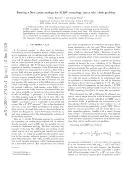 Arxiv:2006.07418V1 [Gr-Qc]