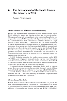 6 the Development Ofáthe South Korean Film Industry Iná2018