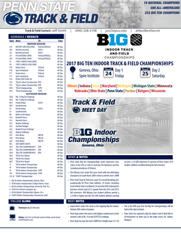 2017 Big Ten Indoor Track & Field Championships
