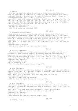 AD/8/24,16 1. ABDISU R.D. Patriarchae Orientalium Assyriorum De Sacro Oecumenico Tridentini Concilio Approbatio, & Professio