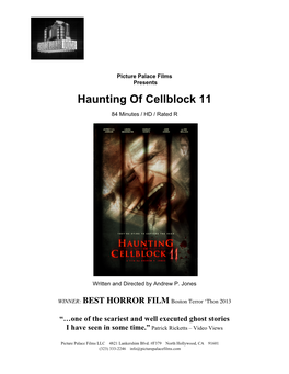 Haunting of Cellblock 11