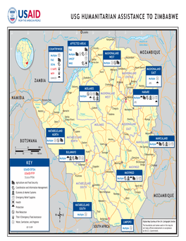 Usg Humanitarian Assistance to Zimbabwe