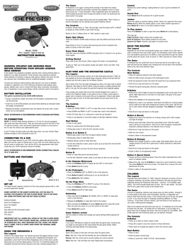 INSTRUCTION MANUAL Turbo Engine