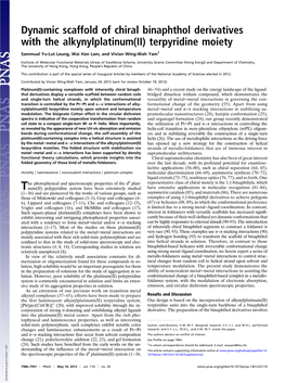 Terpyridine Moiety