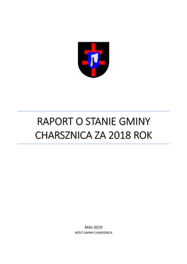 Raport O Stanie Gminy Charsznica Za 2018