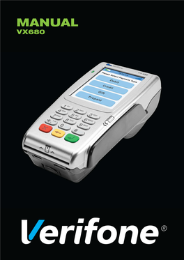 Verifone VX680 Manual