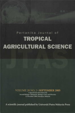 Tropical Agricultural Science