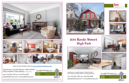 234 Keele Street High Park