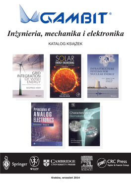 Inżynieria, Mechanika I Elektronika