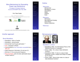 More Mechanisms for Generating Power-Law Distributions