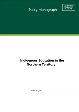 Indigenous Education in the Northern Territory