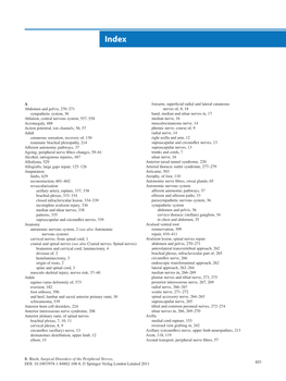 631 R. Birch, Surgical Disorders of the Peripheral Nerves, DOI: 10.1007