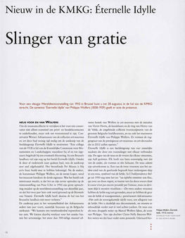 Slinger Van Gratie