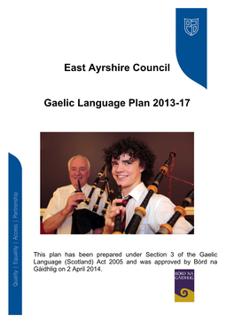 Gaelic Language Plans