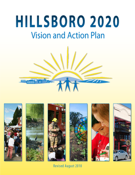 Hillsboro 2020 Vision and Action Plan Originally Adopted by the Hillsboro City Council in May 2000