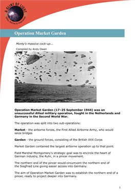 Operation Market Garden