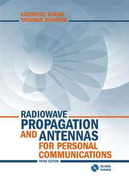 Radiowave Propagation and Antennas for Personal Communications