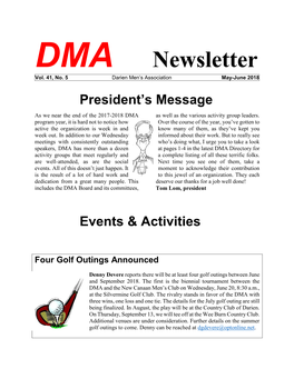 DMA Newsletter Vol