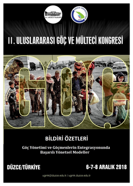 II.Uluslararası Göç Ve Mülteci Kongresi Özetler.Pdf