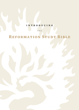 Reformation Study Bible with You