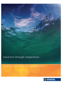 Statoil 2004 Sustainability Report