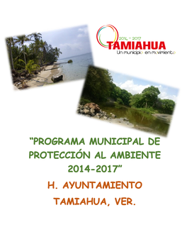 Programa Municipal De Protección Al Ambiente 20142017