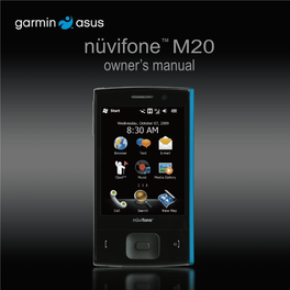 Nüvifone™ M20 Owner’S Manual © 2009 Garmin Ltd