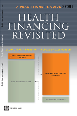 Health Financing Revisited a Practioner’S Guide