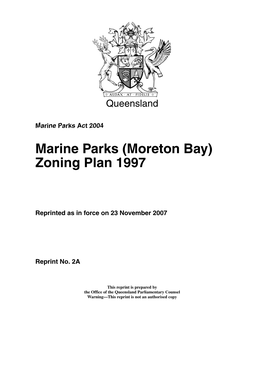 Moreton Bay) Zoning Plan 1997