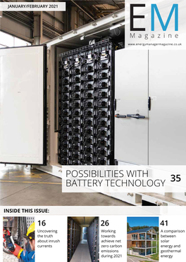 Possibilities with Battery Technology 35