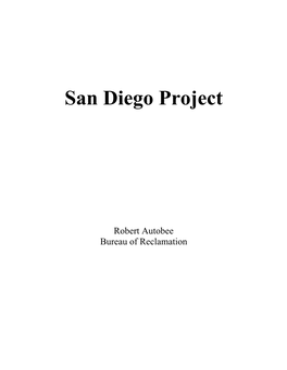 San Diego Project