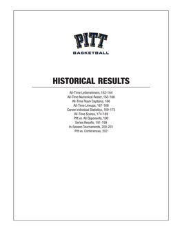 Historical Results