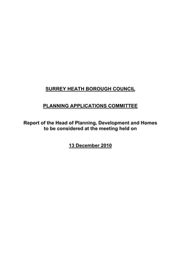 Surrey Heath Borough Council