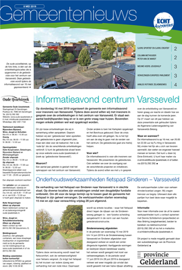 Informatieavond Centrum Varsseveld