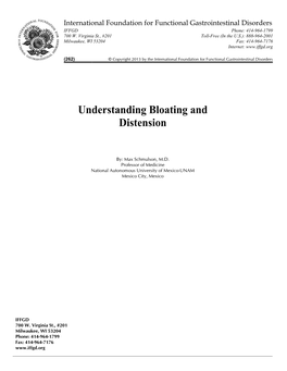 Understanding Bloating and Distension