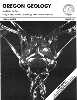 Learn More About Oregon Sunstone from Oregon Geology, V. 49, No. 2, P