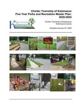 Charter Township of Kalamazoo Five Year Parks and Recreation Master Plan: 2020-2024