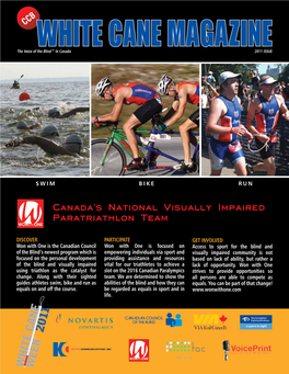 Canada's National Visually Impaired Paratriathlon Team