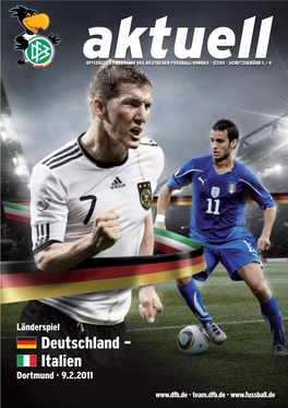 Deutschland – Italien Dortmund · 9.2.2011