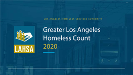 Greater Los Angeles Homeless Count 2020 Item 3