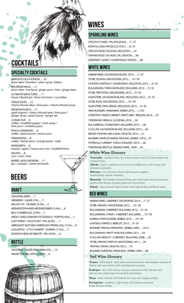 Drink Menu LEGAL Otvaranje