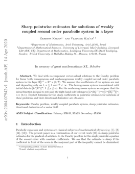 Sharp Pointwise Estimates for Solutions of Weakly Coupled Second Order Parabolic System in a Layer