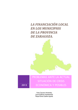 La Financiación Local En Los Municipios De La Provincia