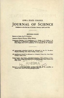 Iowa State College Journal of Science 14.3