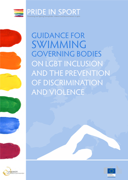 Guidance for Swimming Governing Bodies on Lgbt Inclusion and the Prevention of Discrimination and Violence Impressum