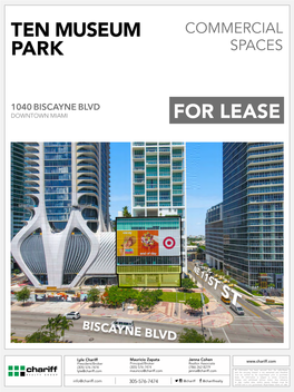 1040 Biscayne Blvd Downtown Miami for Lease