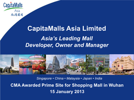 Capitamalls Asia Limited