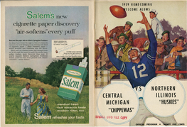 1959 Football Program